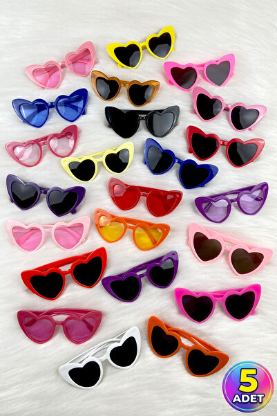 ZEYMERADE Heart Bride Groom Glasses, 5Pcs Bride Current after Party Wedding H...