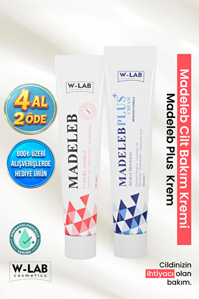 W-Lab Cosmetics Madeleb Krem 40 ml ve Madeleb Plus Jel  50 ml Set