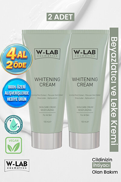 W-Lab Cosmetics Beyazlatıcı ve Leke Kremi 2 li Set