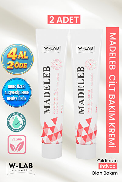 W-Lab Cosmetics Madeleb Cilt Bakım Kremi 2 li Set