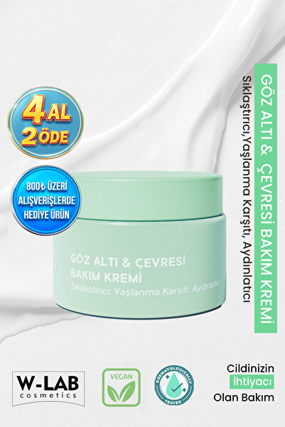 W-Lab Cosmetics Göz Altı ve Çevresi Bakım Kremi 50 ML