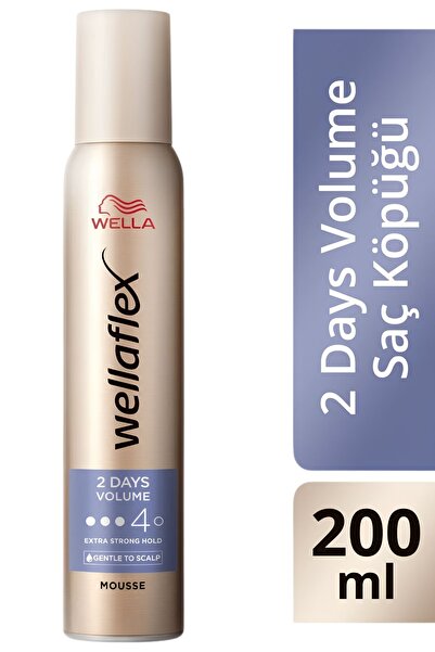 Wella Wellaflex 2 Days Volume 2 Gün Boyunca Hacim Veren Saç Köpüğü Extra Stro...