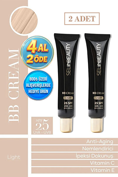 SELİNBEAUTY Bb Cream Light 2 Li Set
