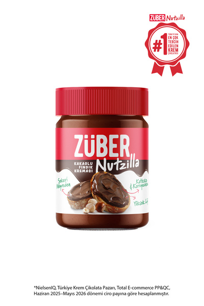 Züber Nutzilla Kakaolu Fındık Kreması 315g
