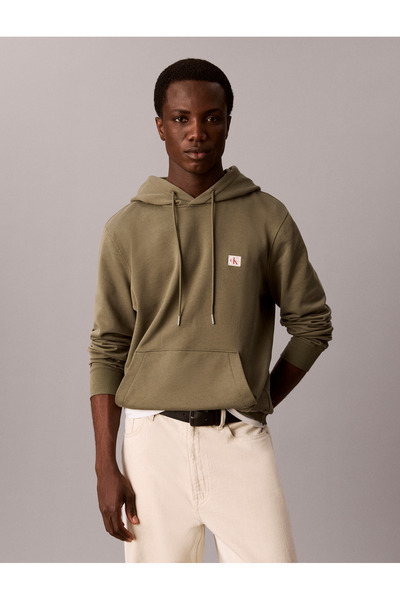 Calvin Klein CL LS 350TERRY WVN LBL HOODIE