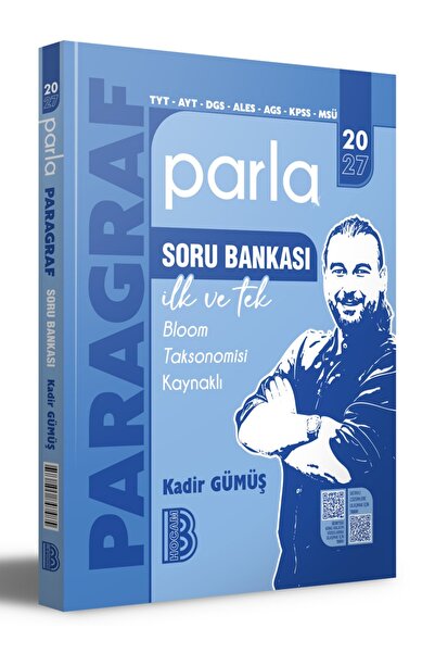 Benim Hocam Yayınları TYT- AYT- DGS- ALES- KPSS- MSÜ Parla Paragraf Soru Bankası