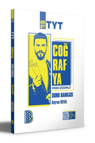 Benim Hocam Yayınları Tyt Coğrafya Video Destekli Konu Anlatımı Ders Notları Ve Soru Bankası Seti 2027