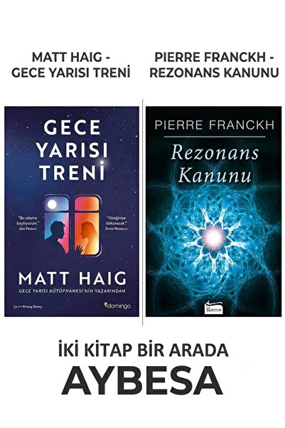 Domingo Yayınevi Gece Yarısı Treni & Rezonans Kanunu 2 kitap set