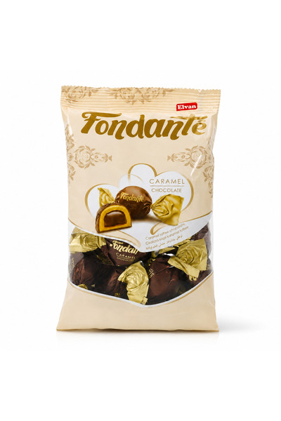 Elvan Fondante Caramel Toffee 200 Gr. (1 Adet)