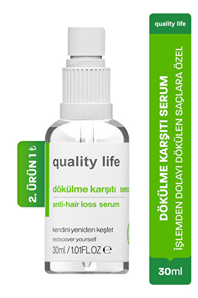Quality Life Ql Saç Dökülmesine Karşı Serumu ( İşlemden Dolayı Dökülen Saçlar...