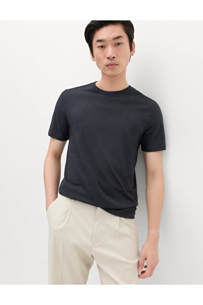 Marks & Spencer Slim Fit T-Shirt aus Reiner Baumwolle mit Rundhalsausschnitt