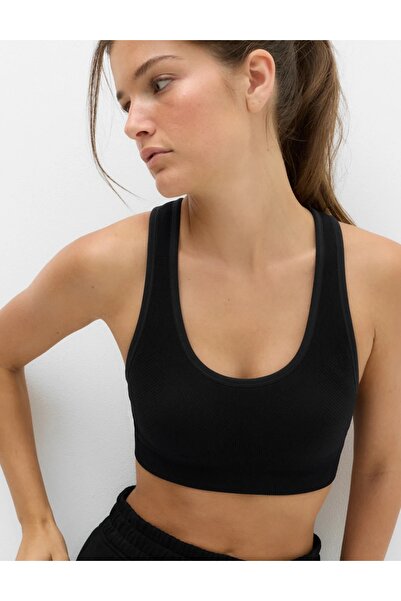 Marks & Spencer Sutien sport reversibil, fără cusături, cu susținere medie