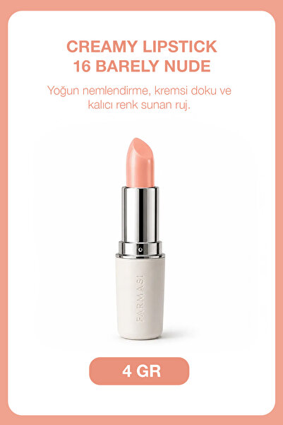 Farmasi Creamy Lipstick 16 Barely Nude 4 gr