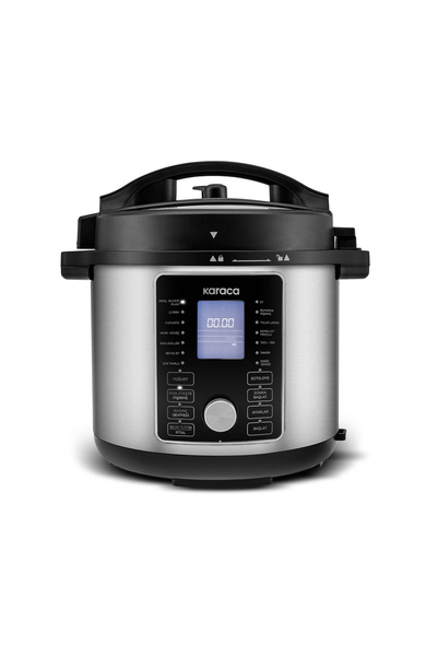 Karaca Cooker Elektrikli Basınçlı Pişirici Inox 1000W 6L
