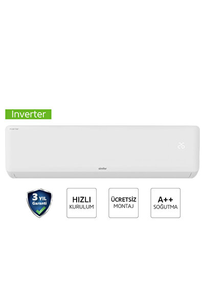 Simfer Split Klima A ++ Inverter 24.000 BTU R32 (Montaj Dahil)