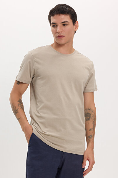 Tudors Μπλουζάκι Unisex Slim Fit Slim Fit 100% βαμβακερό μαλακό βιζόν με λαιμ...