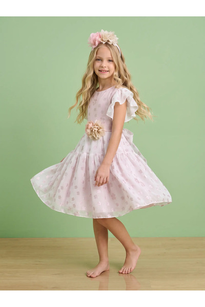Ciliegia Dolls Trendshen Yonca Desenli Jakar Elbise