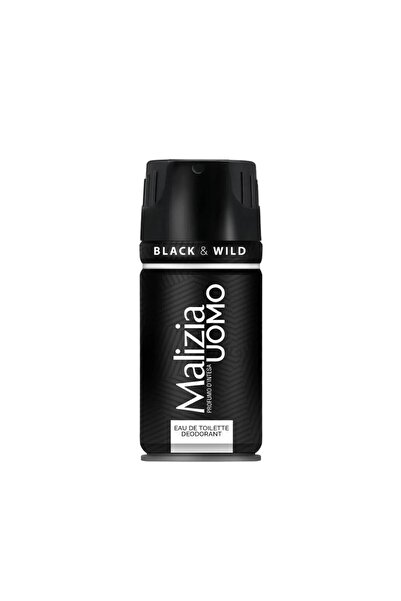 Malizia Deodorant pentru barbati Malizia UOMO, Black & Wild, 150 ml