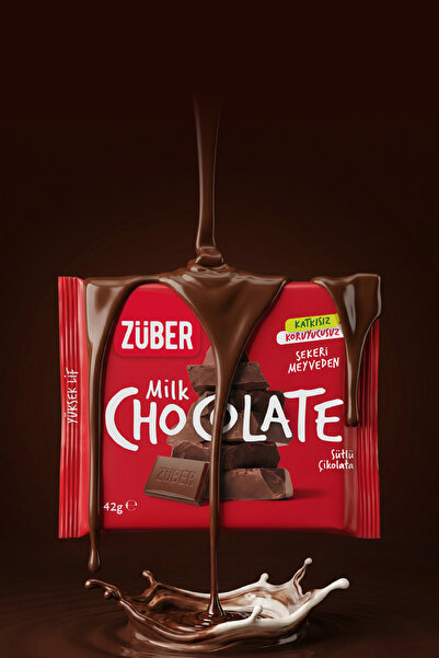 Züber Sütlü Çikolata 42g x 6 Adet