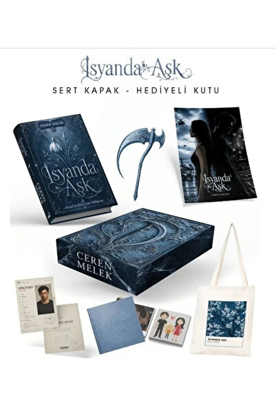 İndigo Kitap İsyanda Aşk Ciltli Özel Kutulu Ceren Melek