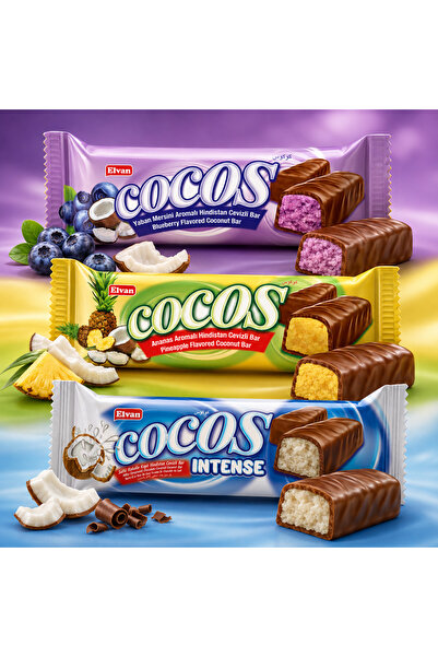 Elvan Cocos Mix 500Gr. (1 Poşet)