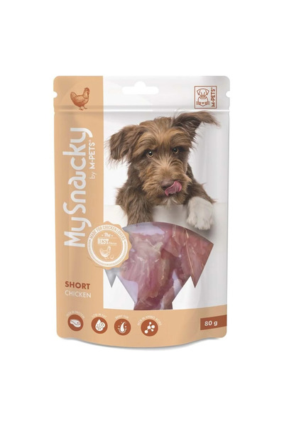 M-PETS MY SNACKY SHORT TAVUK KÖPEK ÖDÜLÜ 80GR