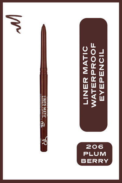 Golden Rose Liner Matic Waterproof Eyepencil - Suya Dayanıklı Göz Kalemi No:2...