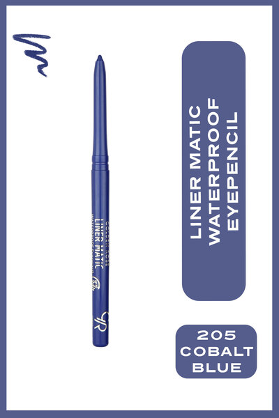 Golden Rose Liner Matic Waterproof Eyepencil - Waterproof Eyeliner No:205 Cob...