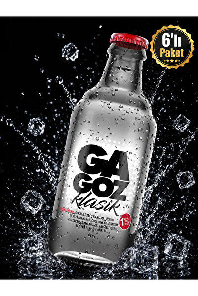 GA GOZ 250ML x 6'lı Paket - Gazoz Frambuaz Aromalı