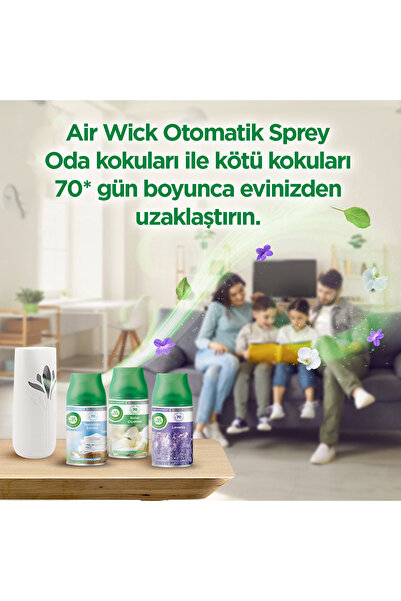 Air Wick Oda Kokusu Freshmatic Yedek Sprey Bahar Çiçekleri, 2’li Fırsat Paketi