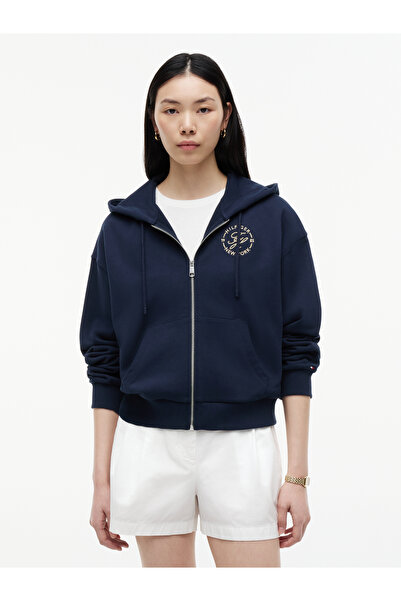 Tommy Hilfiger TH ROUNDAL ZIP-UP HOODIE