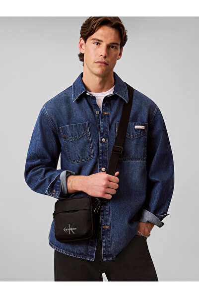 Calvin Klein Men's Bold Square Shoulder Bag