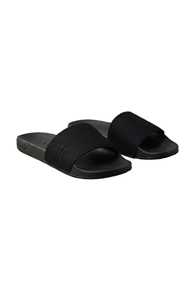 Calvin Klein Erkek Essential Side Logo Detaylı Terlik