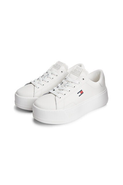 Tommy Hilfiger Damen-Sneaker mit Markenlogo, geeignet für den täglichen Gebra...