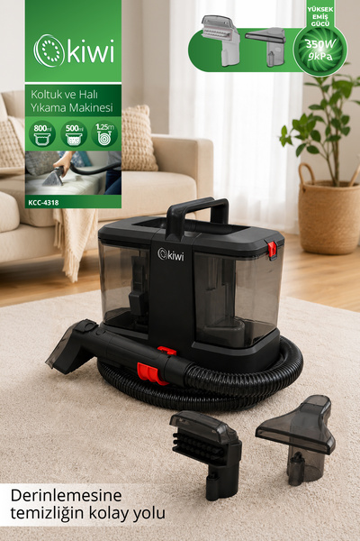 Kiwi Koltuk ve Halı Yıkama Makinesi Kcc-4318