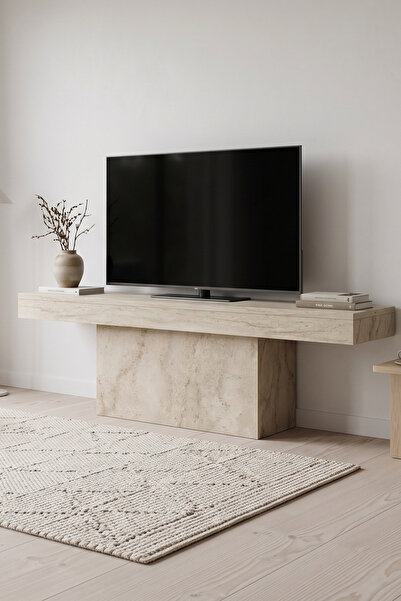 Skandi homeworks Matera TV Sehpası 120 cm Modern TV Ünitesi