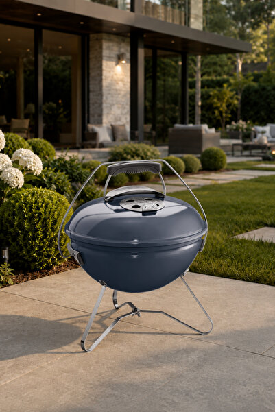 WEBER Smokey Joe® Premium Kömür Mangal 37 cm Barut Mavisi