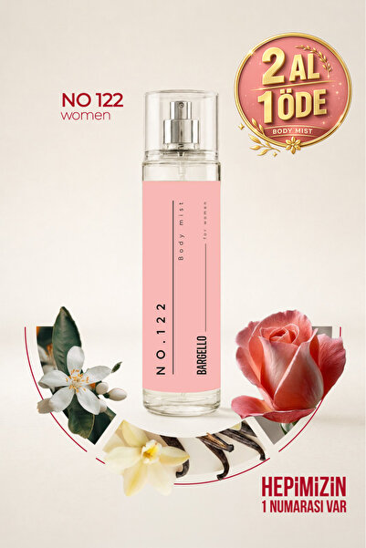 NO.122 KADIN 210 ml VÜCUT SPREYİ