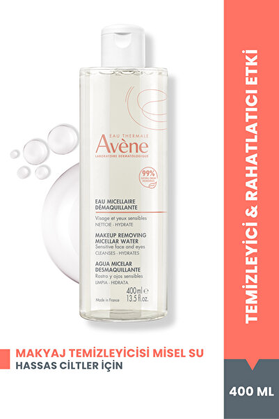 Avene Hassas Ciltler İçin Makyaj Temizleyici Misel Su 400 ml