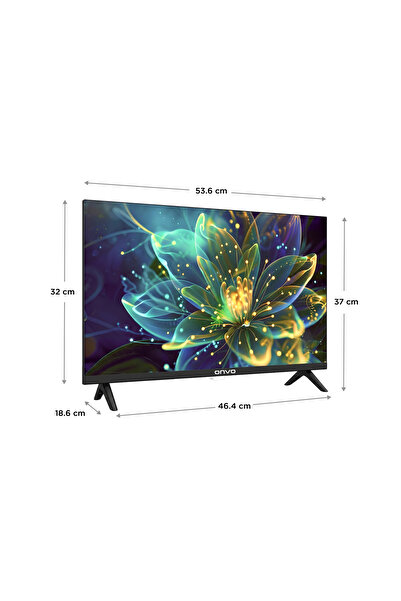 ONVO 24VL80F2HA 24'' 60 Ekran Uydu Alıcılı HD Ready WhaleOS LED TV ( 12V Uyumlu )