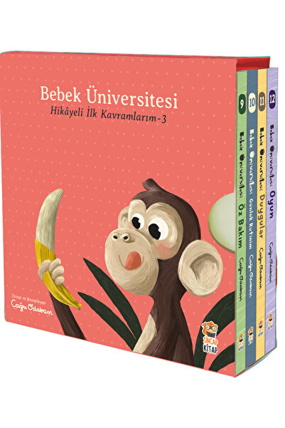 Sincap Kitap Bebek Üniversitesi | Hikâyeli İlk Kavramlarım Set 3 | Öz Bakım, ...