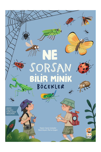 Sincap Kitap Ne Sorsan Bilir Minik Böcekler | 2-4 Yaş Büyük Boy Doğa ve İlk B...