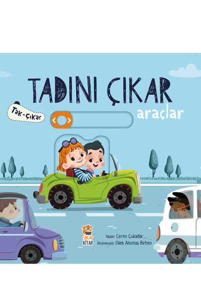 Sincap Kitap Tadını Çıkar Araçlar | Tak-Çıkar Araçlar Kitabı Eğitici Puzzle K...