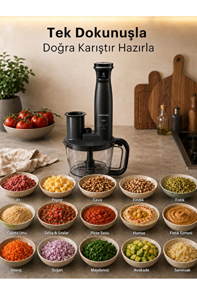 Grundig RHB 4450 G Rendeli Blender Seti