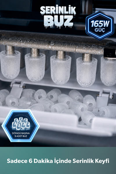 HOMEND IceBar X8 Hızlı Buz Yapma Makinesi