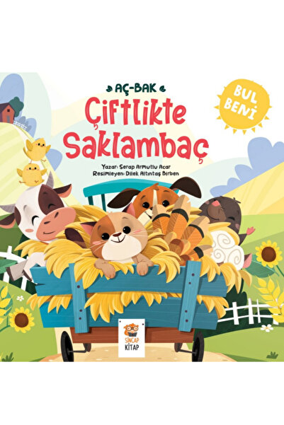 Sincap Kitap Bul Beni Çiftlikte Saklambaç | Pencereli Kitap, Dikkat ve İnce M...