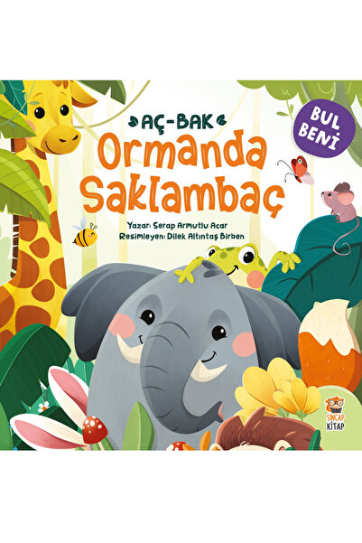 Sincap Kitap Bul Beni Ormanda Saklambaç | Pencereli Kitap, Dikkat ve İnce Mot...