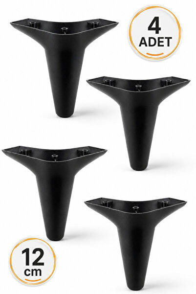 Badem10 Aspen Lüks Mobilya Kanepe Koltuk Tv Ünitesi Baza Ayağı Ayakları 12 Cm...