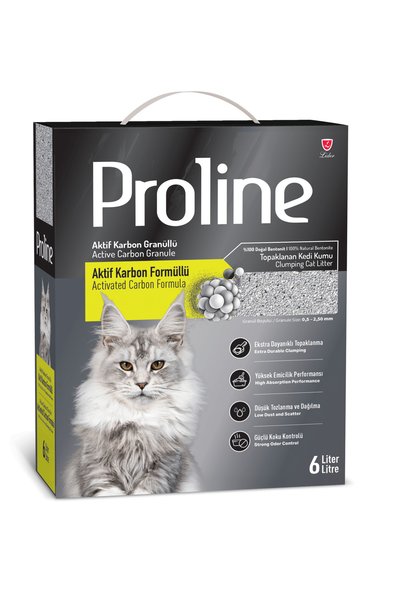 Proline Aktif Karbon Tanecikli Kedi Kumu 6 L