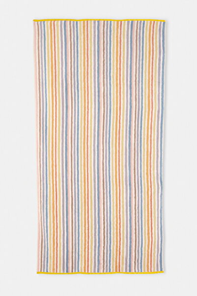 TRENDYOLMİLLA HOME Striped Yarn Dyed Bath Towel 90X170Cm Tphaw27Hvl00004